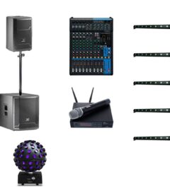 Sound and lighting equipment hire
